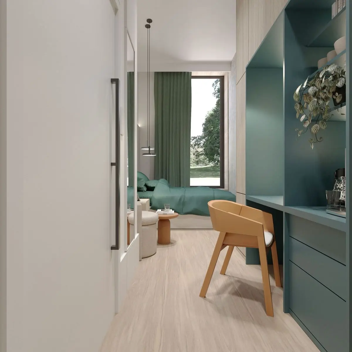 Visualisation — resident room